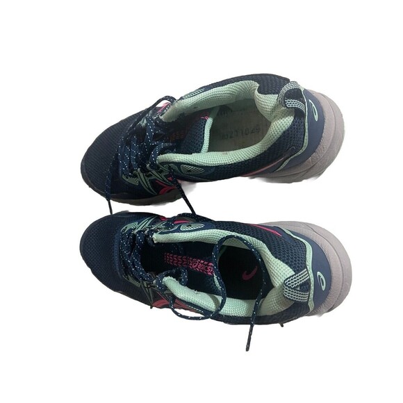 ASICS WOMENS GEL-VENTURE 8 TRAIL RUNNING SHOES MAKO BLUE PINK GLO SIZE 10 - Picture 4 of 13